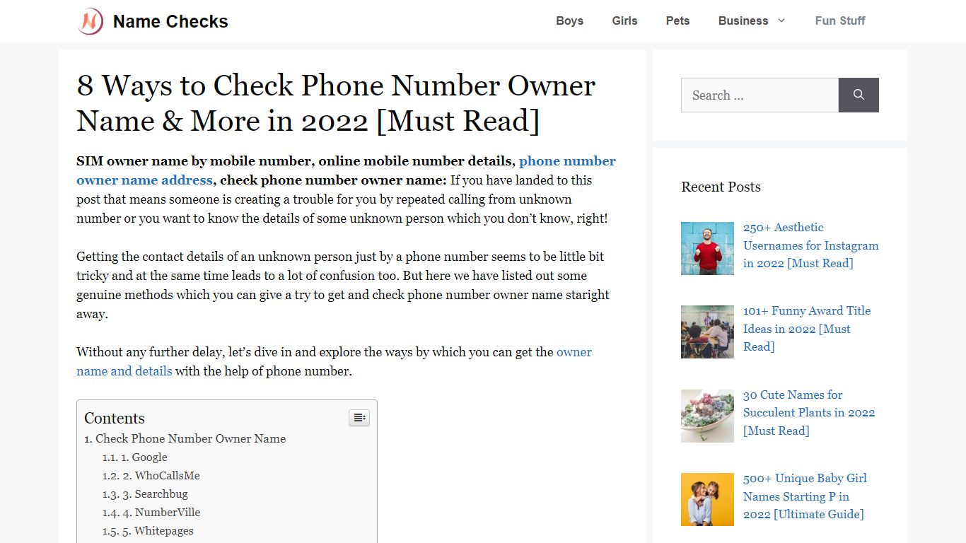 8 Ways to Check Phone Number Owner Name & More in 2022 [Must Read]